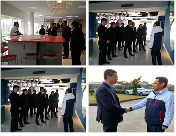 海門(mén)市委書(shū)記及市長(zhǎng)蒞臨慧聚藥業(yè)指導(dǎo)工作